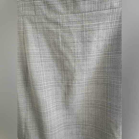 Tiger of Sweden size 36 (size small) gray plaid boatneck dress - Picture 3 of 6